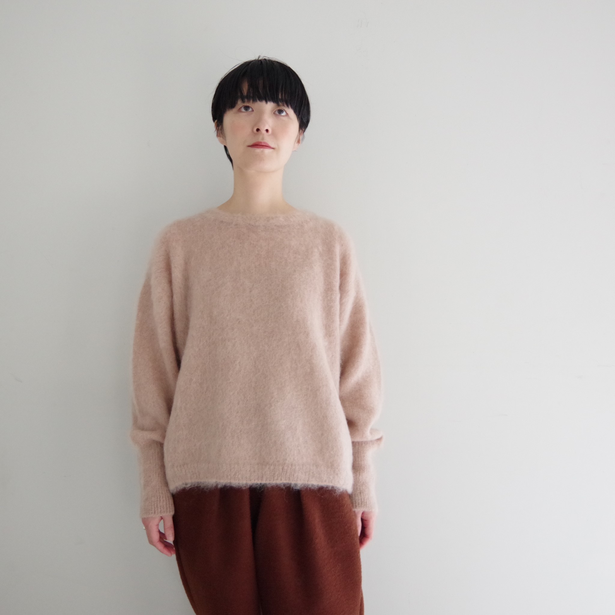 comm.arch. Hand Framed Mohair Pull Over ｜ olga