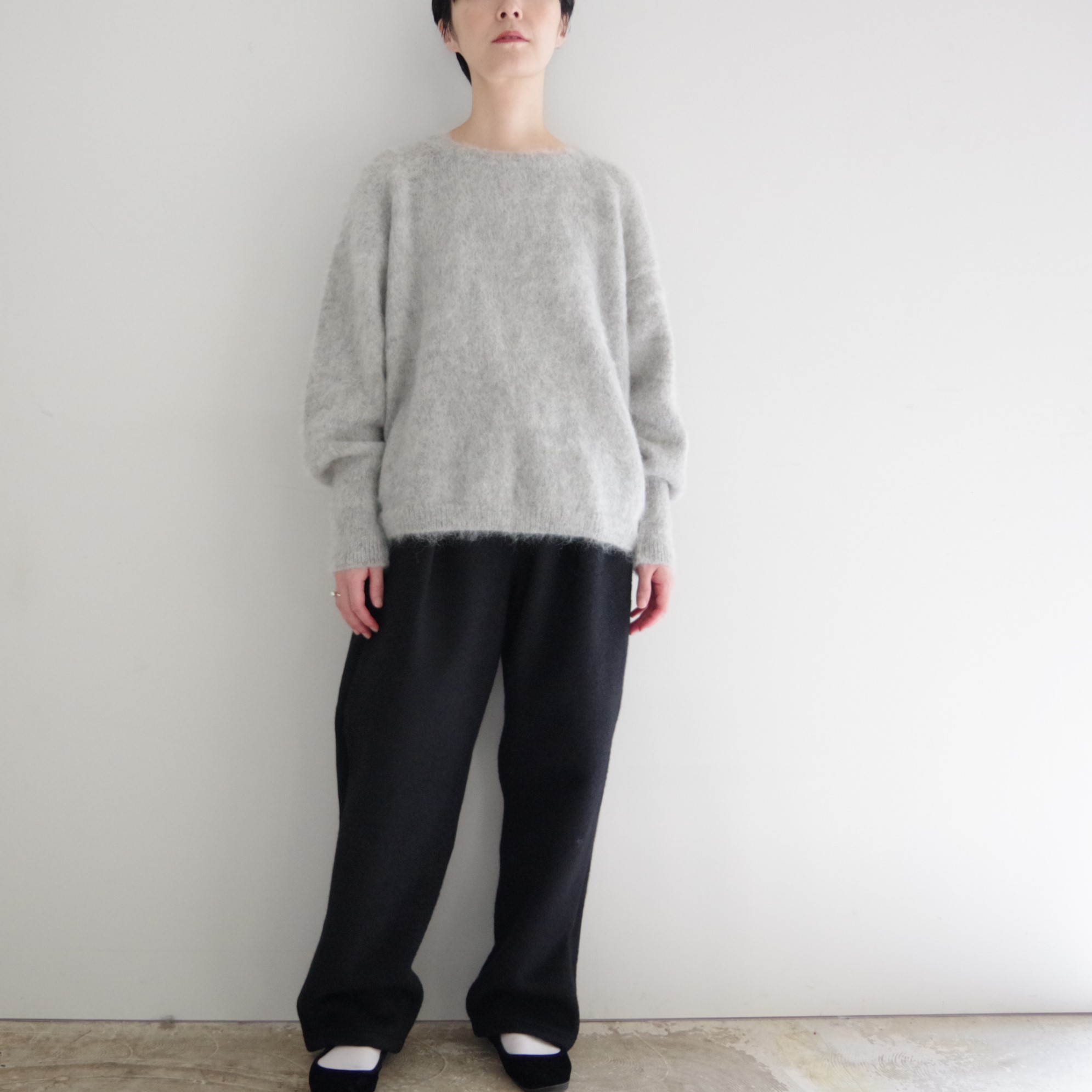 comm.arch. Hand Framed Mohair Pull Over ｜ olga